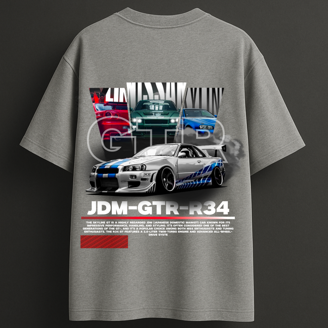 Oversized Skyline GTR R-34