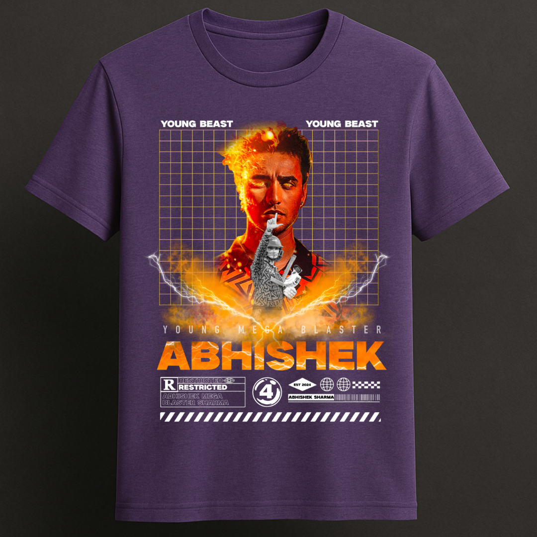 Abhishek: Mega Blaster T-Shirt