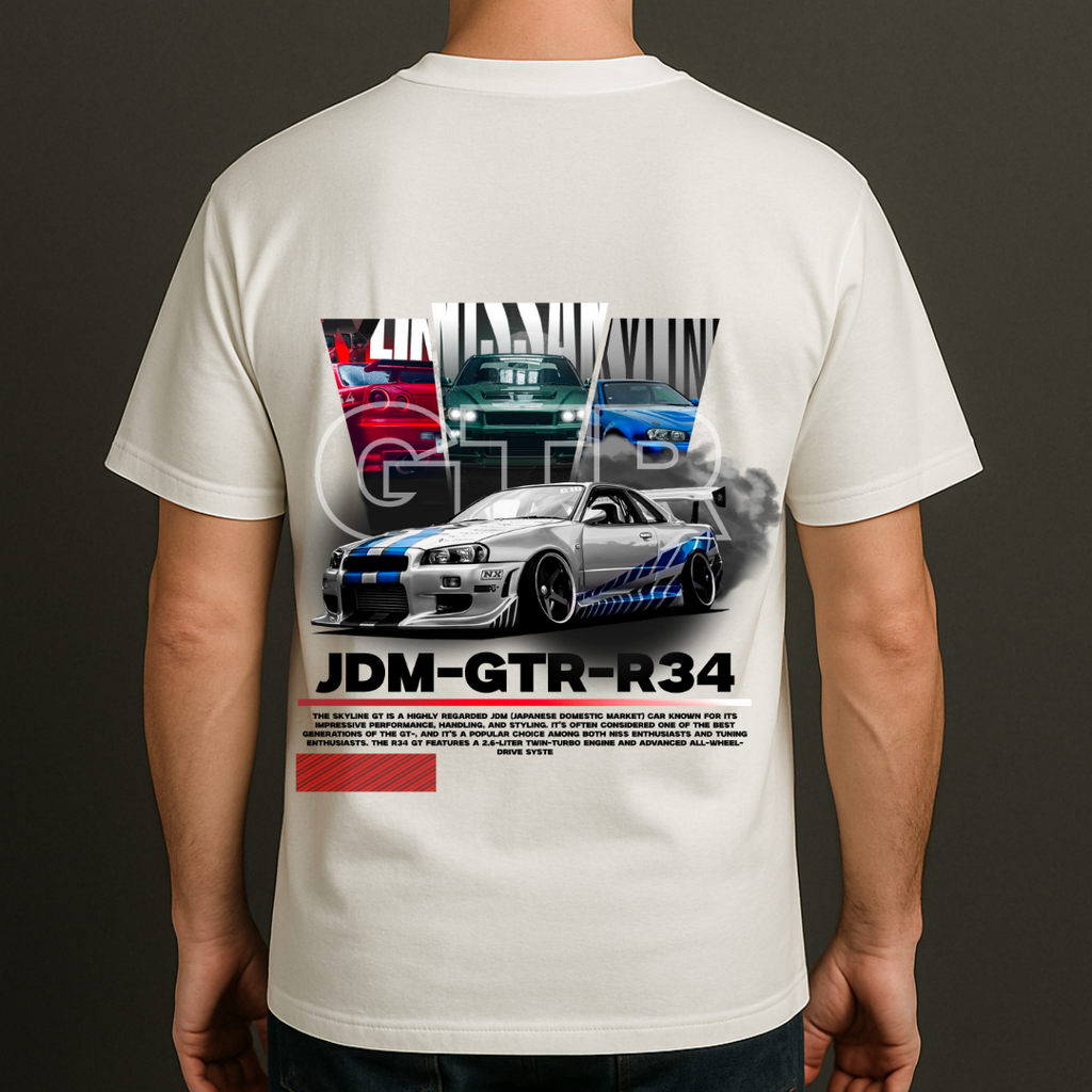 Oversized Skyline GTR R-34