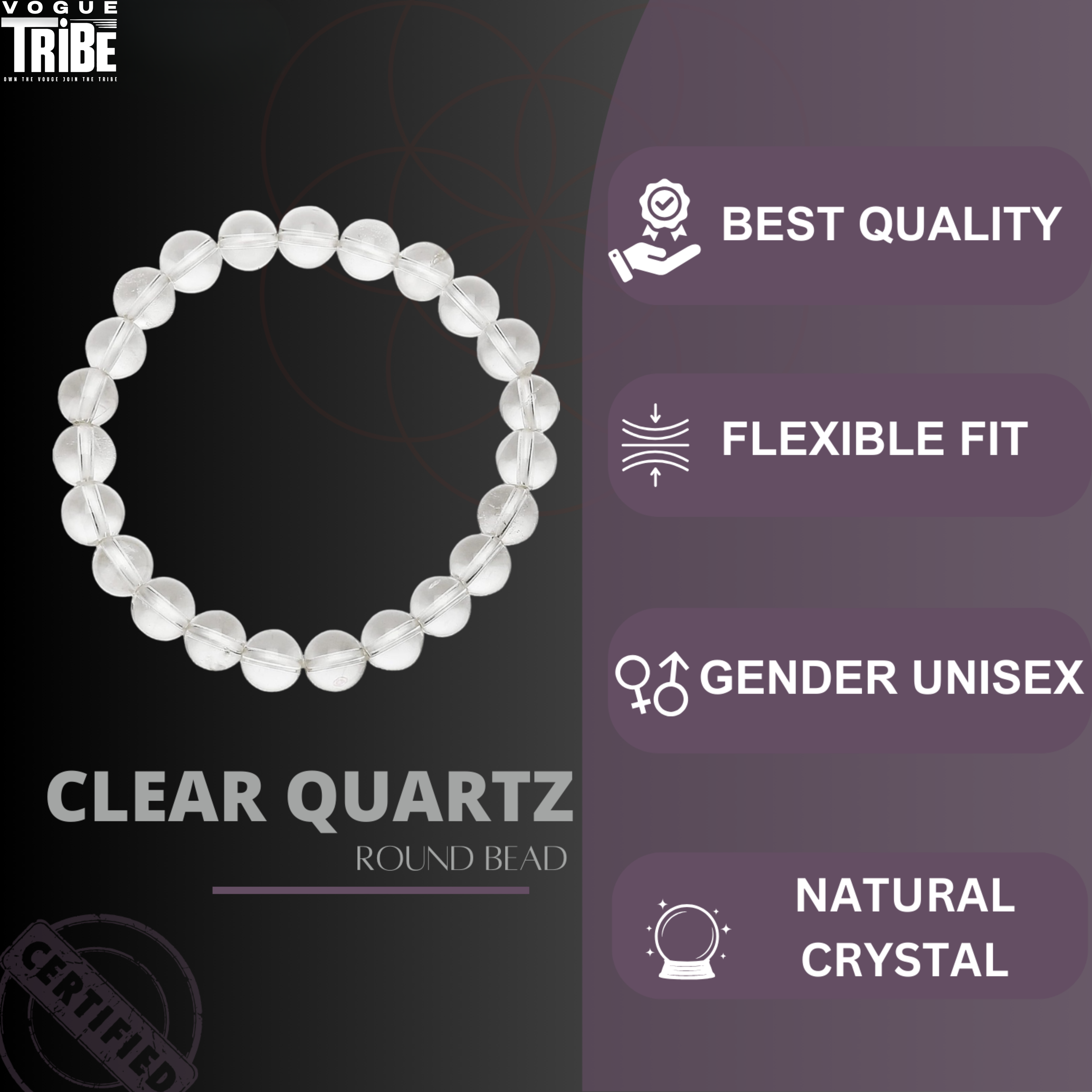 Clear Quartz Bracelet