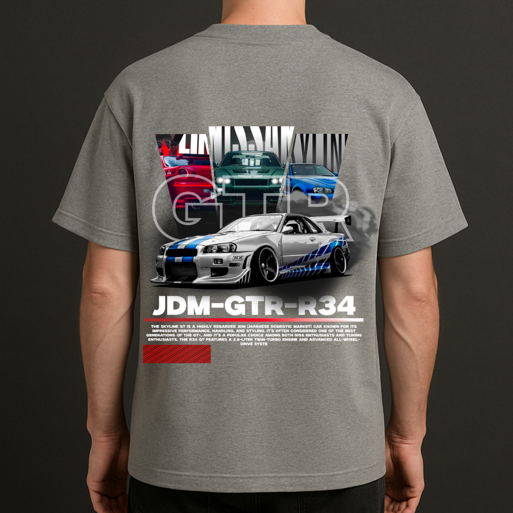 Oversized Skyline GTR R-34