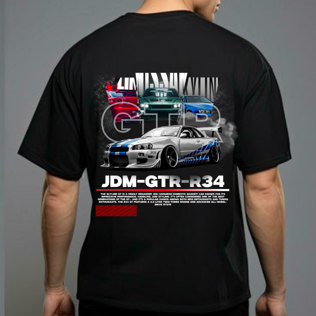 Oversized Skyline GTR R-34
