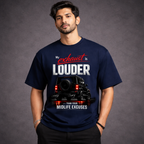 Exhaust Louder than Excuses Oversized Tee