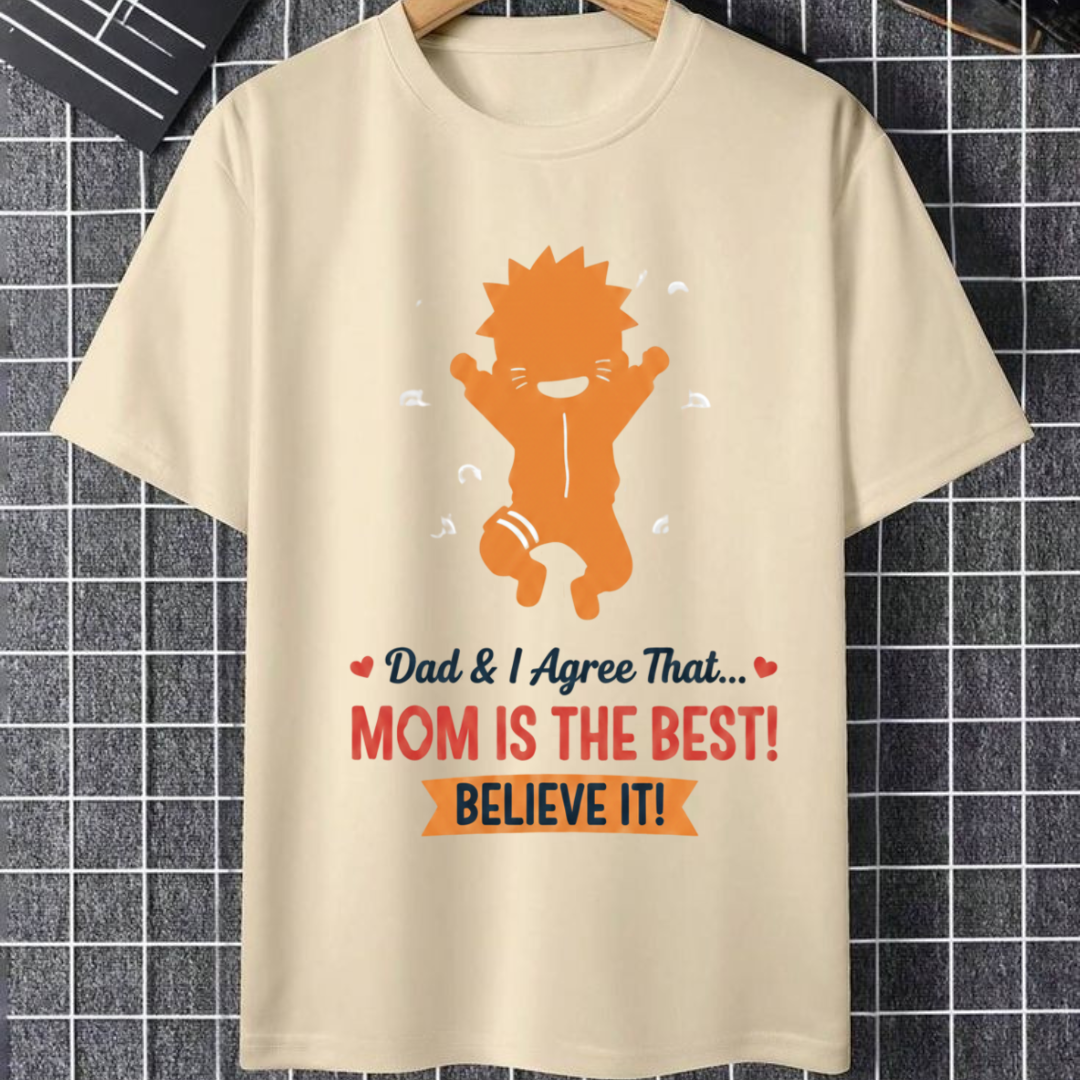 Mom Is The Best Kids Tee for Boys