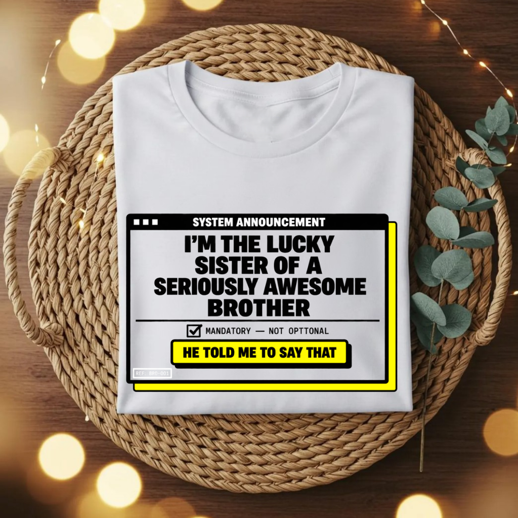 My Awesome Bro 2.0 T-shirt