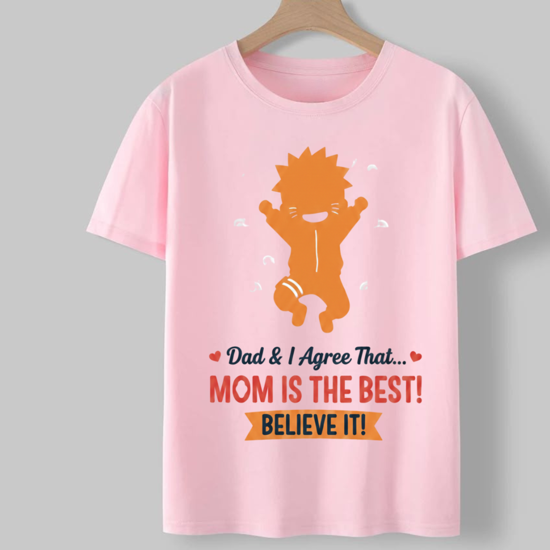 Mom Is The Best Kids Tee for Boys
