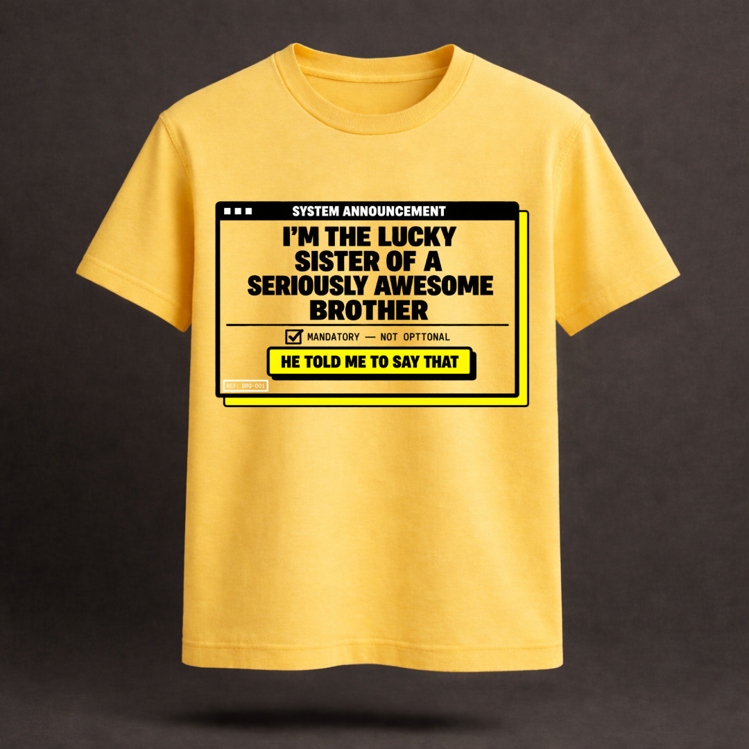 My Awesome Bro 2.0 T-shirt