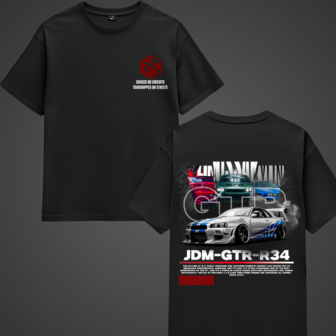 Oversized Skyline GTR R-34