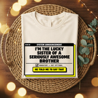My Awesome Bro 2.0 T-shirt