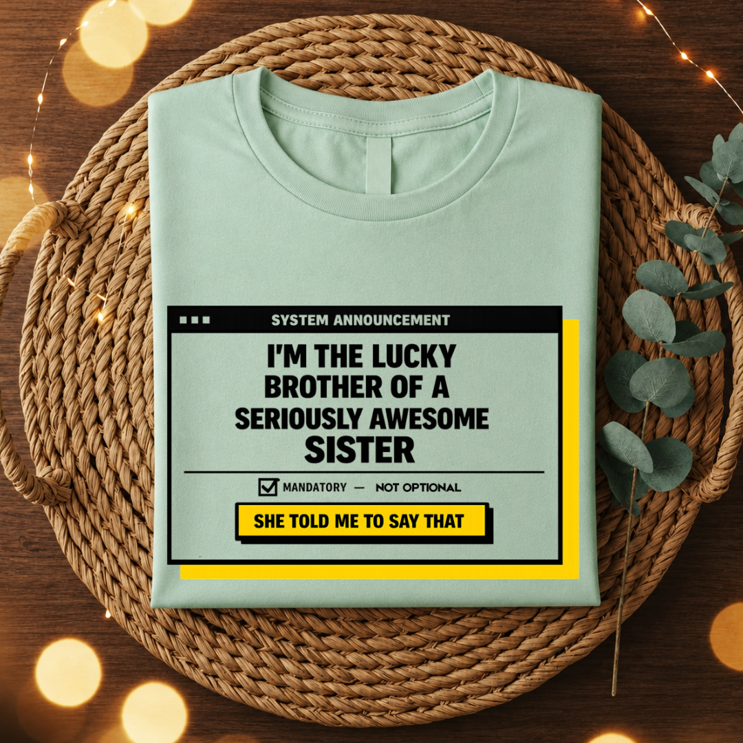 My Awesome Sister 2.0 T-Shirt