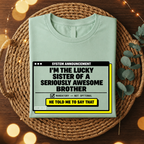 My Awesome Bro 2.0 T-shirt