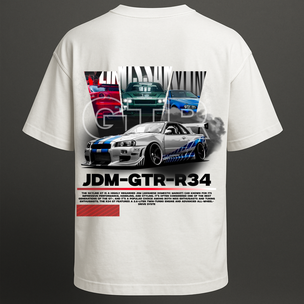 Oversized Skyline GTR R-34