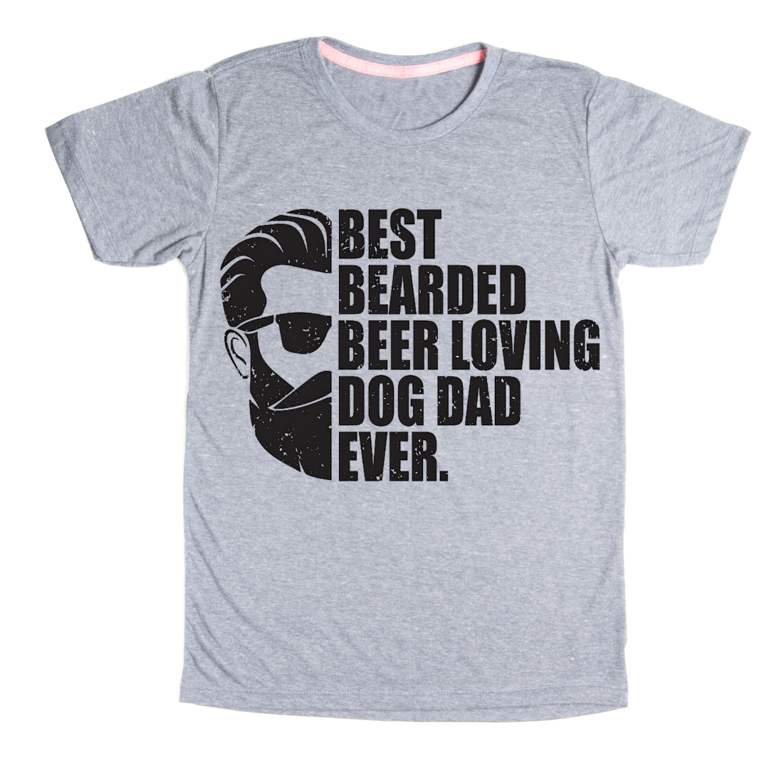 Best Bearded Beer Loving Dog Dad Ever