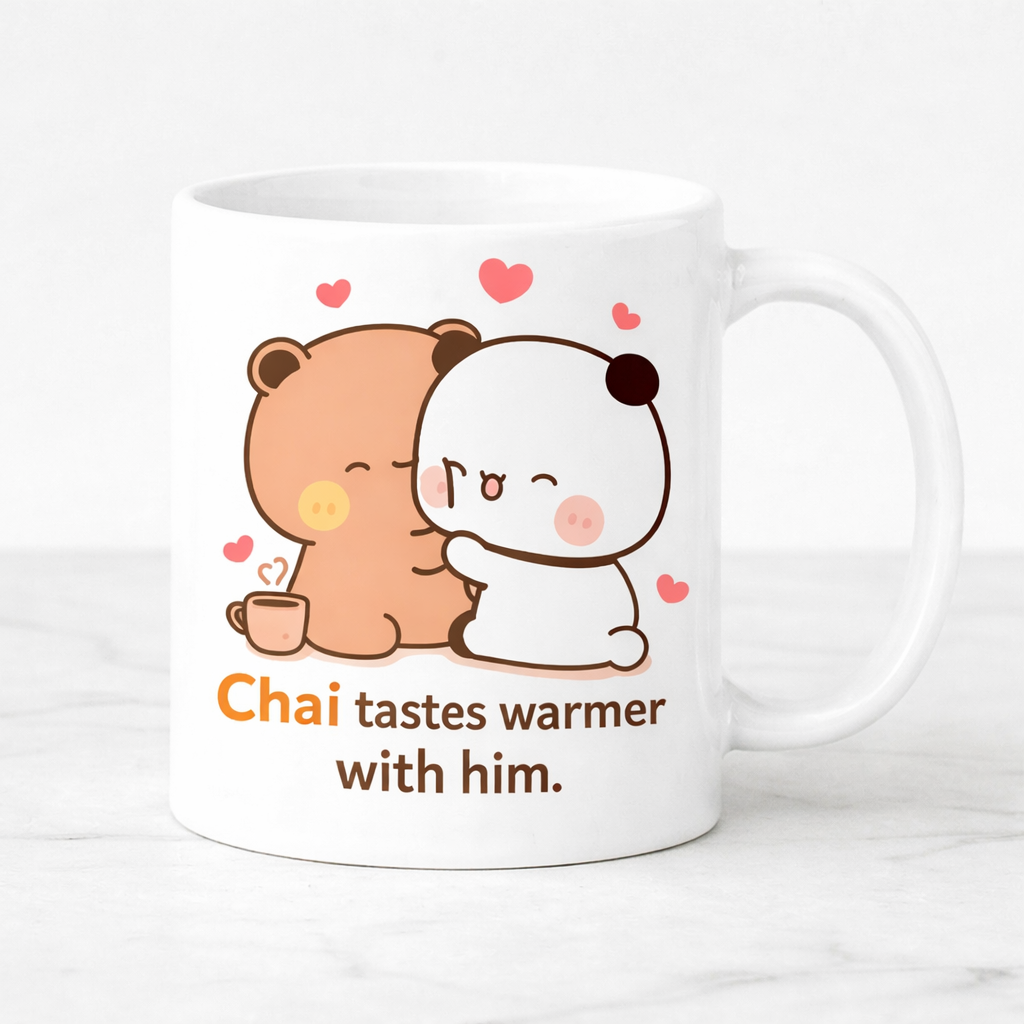 “My Chai, My Comfort” – Wife Love Mug